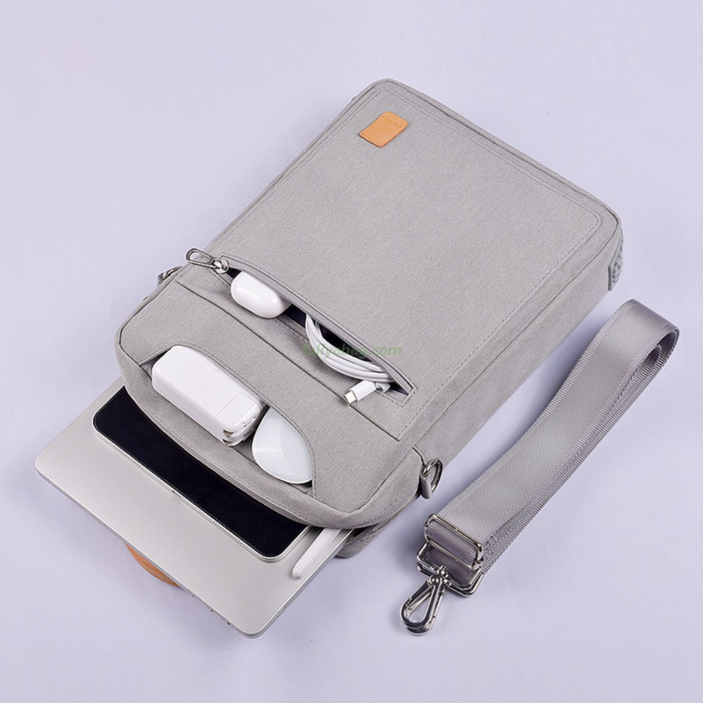 Custom Logo Waterproof Crossbody Shoulder Bag Unisex Notebook Handbag Briefcase Tablet Tote Laptop Sleeve Bag