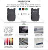 New Design Wholesale Waterproof Custom Logo School Travel Business USB Charging Laptop Backpack Bag for Man Backpack