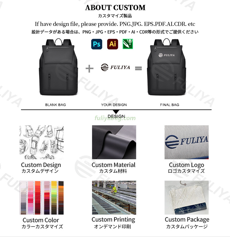 Large Capacity 16 17 Inch Laptop Backpack School Casual Travel Classic Men's Multifunctional Business Office Backpack