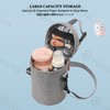 Custom Waterproof Oxford Food Baby Bottle Storage Insulated Thermal Tote Bucket Bag Mommy Outdoor Portable Bag