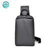 Custom Waterproof Sling Bags Simple Outdoor Crossbody Shoulder Men's Messenger Chest Sling Bag for Men Bag Pack