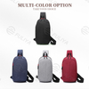 New Fashion Custom Outside Riding Sport Men's Chest Bags Luxury Sling Shoulder Crossbody Bag for Men Women