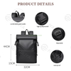 OEM ODM Large Capacity Business Computer Laptop Backpacks Travel Waterproof Outdoor Sports Roll Top Backpack