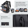 Travel Water Resistant College School Computer Bag Business15.6 Inch Notebook Slim Sturdy Laptops Backpack for Men Women