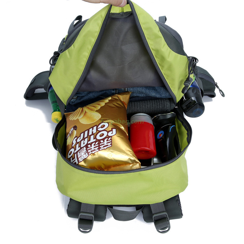 Custom Logo OEM Waterproof Camping Backpack Stylish Backpack Traveling Hiking Equipment Mountain Climbing Bag For Men