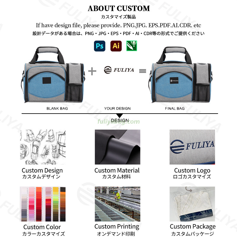 Custom Wholesale Multi-Function EVA Lunch Box Carrier Thermal Insulated Bag Wine Cooler Bag For Picnic Office Gift