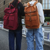 Fashion Men Female Travel Bagpack Large Capacity School Bags College Laptop Bags Student Casual Rolltop Roll Backpack