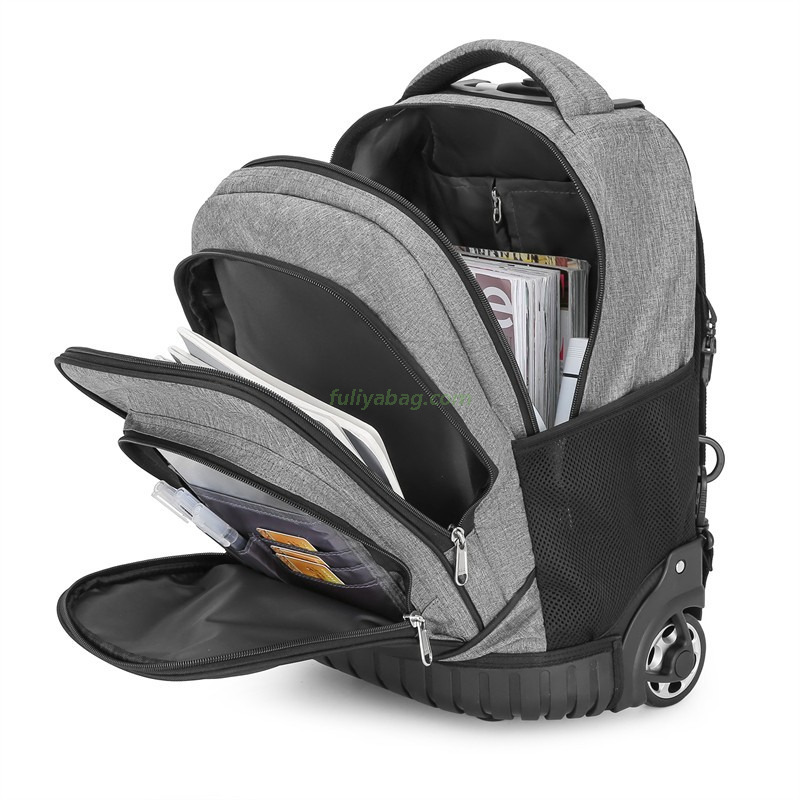Factory Customized Waterproof Large Capacity Multifunction Laptop Trolley Bag Travel Backpack For Business Trips