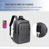 Custom Logo Polyester Waterproof Usb Charging Anti-theft Smart Casual College School 16inch Computer Laptop Backpack
