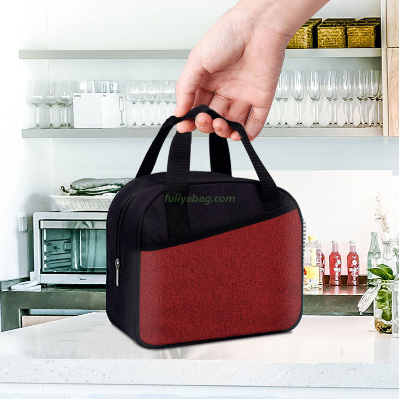 Custom Waterproof Children School Office Lunch Box Cooler Tote Bag Portable Insulated Lunch Bag for School Kids Adults