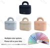 Wholesale Lightweight Candy Color Soft Travel Portable Cosmetic Bag Fashion High Capacity Makeup Bag Storage Bag for Girl
