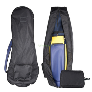 Custom Stand Model Golf Bag Foldable Rain Cover Waterproof Moisture-Proof Protective PU Dust Cover Golf Bag Accessories for Men