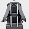 Custom Factory Direct Men's Briefcase Bag College Business Backpack Portable Ultra Slim Expandable PU Laptop Backpack