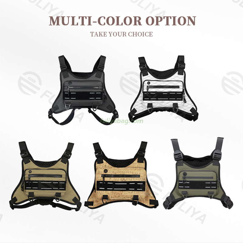 BSCI Factory Chest Tactical Vest OEM Custom Logo Outdoor Chest Bag Waterproof Training Tactical Protection Gear Vest