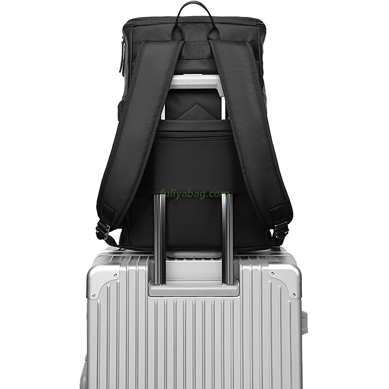 Fashion Waterproof Custom Logo School Bag Casual Large Capacity USB Student Anti-theft Laptop Backpack for Men