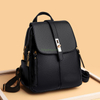 Multifunctional High Quality Female Large Capacity Backpacks School Travel Purses Women's Leather Backpack