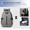 Custom Logo Oxford Student Backpack Portable Hiking Business Waterproof Travel Sports Laptop Backpack With USB Charging