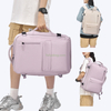Large Capacity Shoe Compartment Luggage Backpack Rucksack Waterproof Casual Travel Laptop Backpack With USB Charging