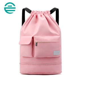 Fashion Custom Waterproof Large Capacity Casual School Hiking Gym Sport Drawstring Backpack for Teenagers Women Men