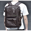 Head Short-distance Hiking Mountaineering Bags Shoulder Pu Leather Shoulder Bag Outdoor Multifunctional Travel Backpack