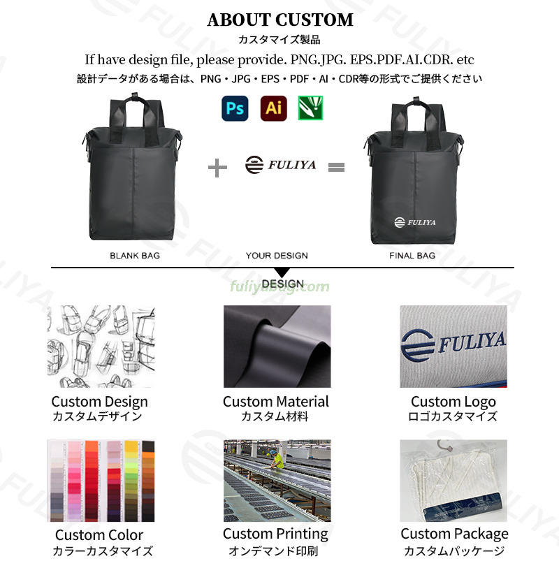 Custom Logo Casual Backpack Lightweight Computer Bag Large Capacity Travel Business College Students Laptop Backpack