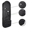 Portable Black Golf Travel Roller Bag Protector Cover Men 900D Thickened Waterproof Stand Golf Travel Bag With Wheels