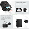 Large Capacity Water Resistant Travel Laptop Shoulder Designer Premium Trendy Business Travel Men's Backpack Bag
