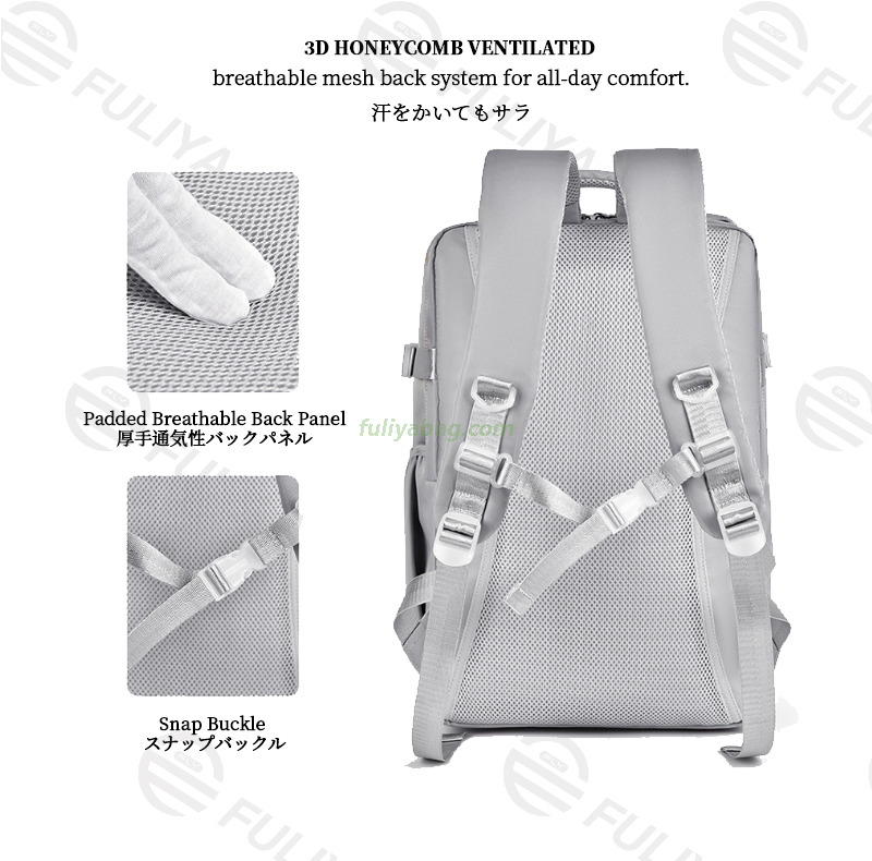 Customized Logo Luxury Men Women Large Capacity Multifunctional Multi-Pocket Laptop Bag Casual Outdoor Travel Backpack