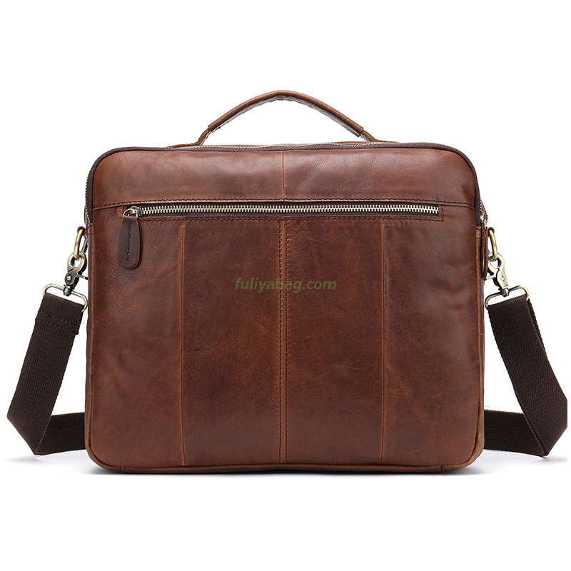 Luxury Vintage Leather Retro Handbags Casual Business Office Laptop Shoulder Bag Men’s Messenger Bags Briefcase