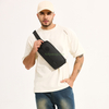 Fashion Custom Logo Waterproof Nylon Shoulder Sling Bag Casual Travel Daypack Crossbody Chest Bag for Men Boys