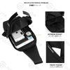 Fashion Running Mobile Phone Bag Casual Outdoor Sports Shoulder Crossbody Bag Multifunctional Mens Chest Sling Bag