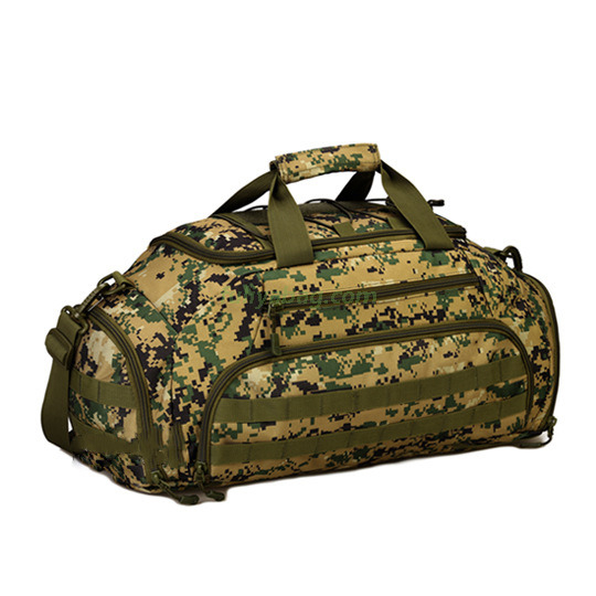 Customized 35L Multi-Function Waterproof Outdoor Camping Travel Gym Sport Tactical Duffle Bag Tactical Backpack For Men