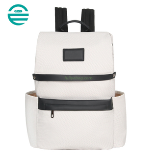 Customized Backpack Simple Fashionable Casual College Middle School Style Zipper Student Waterproof Backpack