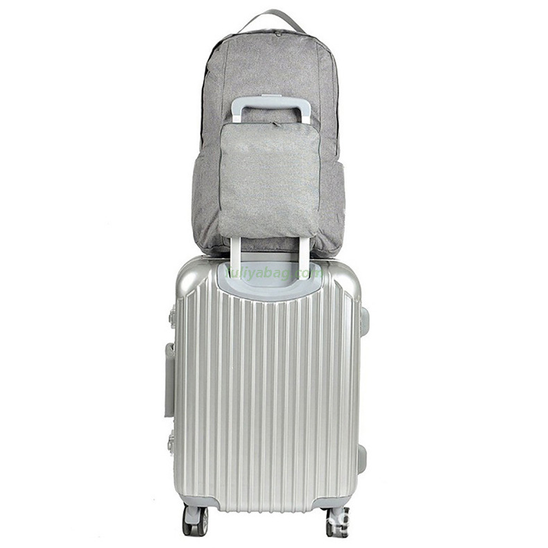 Custom OEM Waterproof Leisure Large Capacity Student Sports Backpack Foldable Causal Travel Storage Backpacks