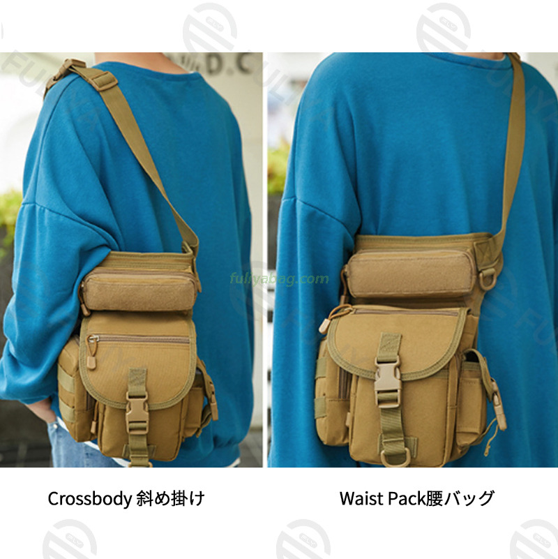 Multi Functional Canvas Motorcycle Racing Hip Thigh Bag Outdoor Climbing Fanny Pack Tactical Fashion Waist Drop Leg Bag