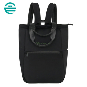 Multi Purpose Waterproof Nylon Shopping Tote Shoulder Bag Custom Lightweight Portable Backpack