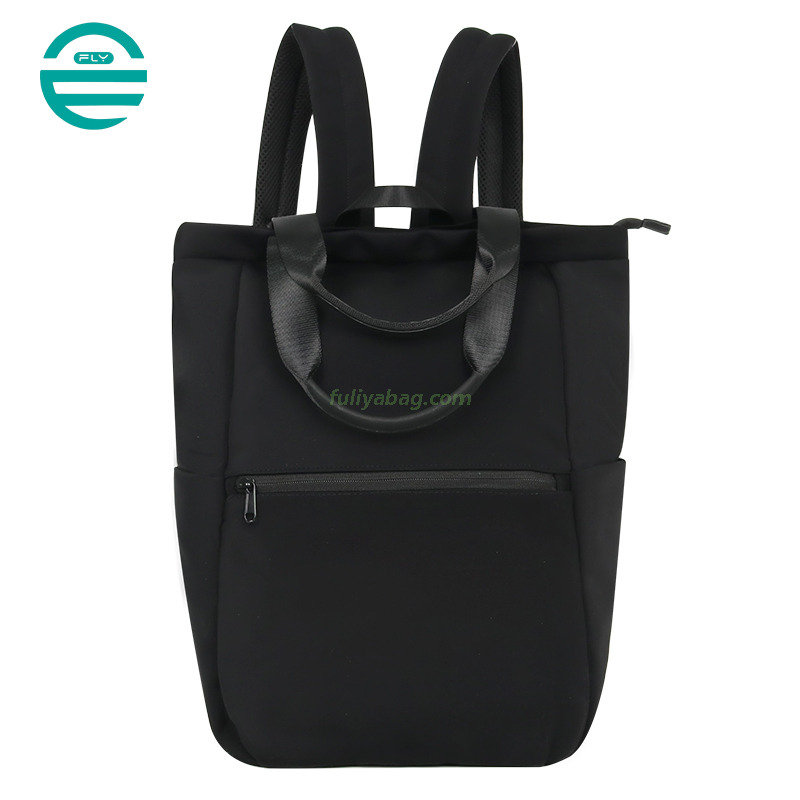 Multi Purpose Waterproof Nylon Shopping Tote Shoulder Bag Custom Lightweight Portable Backpack
