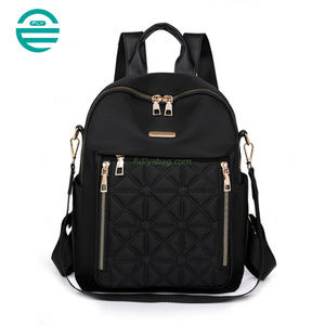 Factory Custom Luxury Causal Backpack Oxford Waterproof Large capacity Short Outdoor Travel Backpack for Women