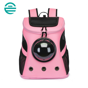 Wholesale OEM Pet Carrier Bag Pet Walking Travel Bag Oxford Durable Fold Carrier Backpack for Dogs Cats Puppies