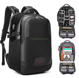 Waterproof Large Capacity Multifunctional Hiking Tripod Camera Storage Bag Custom Dslr Camera Backpack