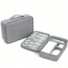 New Custom Logo Portable Zipper Travel Gadget Digital Electronic Accessories Storage Cable Earphone Organizer Bag