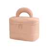 Wholesale Lightweight Candy Color Soft Travel Portable Cosmetic Bag Fashion High Capacity Makeup Bag Storage Bag for Girl