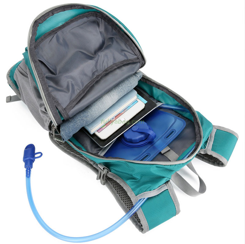 Custom Fashion Zipper Lightweight Outdoor Waterproof Backpack for Sports Hiking Camping Climbing Cycling Mountaineering