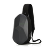 Custom Men Utility USB Multi Color Black Waterproof Unisex Outdoor Sport Chest Crossbody Back Pouch Hard Shell Sling Bag