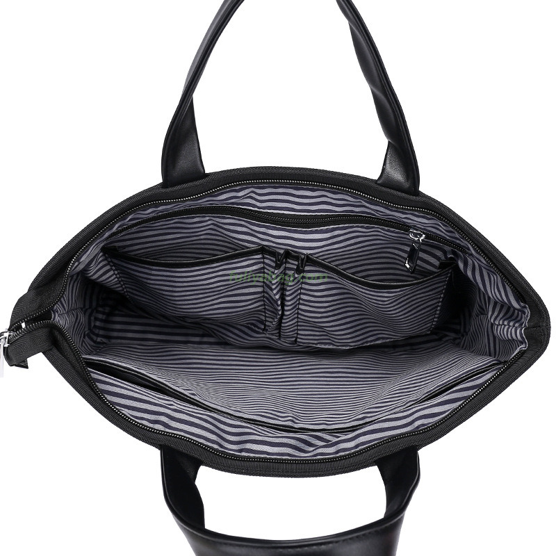 Manufacture Custom Logo Waterproof Oxford Men's Handbag Computer Bag Portable Business Briefcase Commuting Laptop Bags