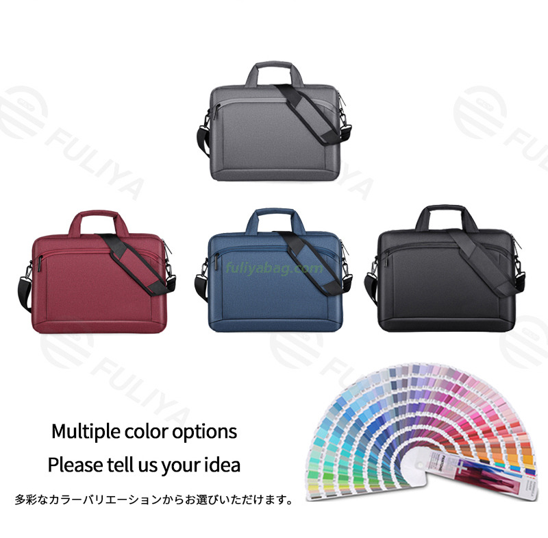 Custom Colorful Design Luxury Computer Handbag Waterproof Men Business Messenger Briefcase Work Lawyer Laptop Bag