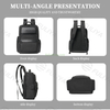 Custom Logo Colors Large Capacity 15.6 Inch Laptop Backpack Custom Logo Men Luxury Travel Business Backpack