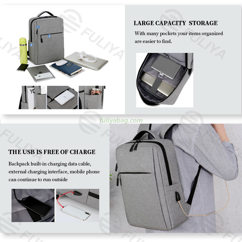 New Design Custom Logo Wear Resistant Oxford Travel School Large Capacity Casual Daily Business Laptop Backpacks