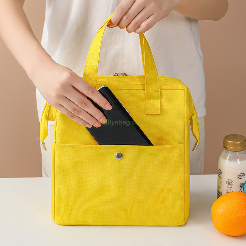 Portable Macaron Large Organizer Pouch Keep Food Fresh Thermal Bento Bag Lunch Coolers Bags and Insulated Bags