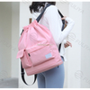 Fashion Custom Waterproof Large Capacity Casual School Hiking Gym Sport Drawstring Backpack for Teenagers Women Men
